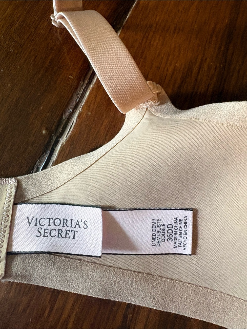 Victoria's Secret Nude Demi Bra - Light Beige - Picture 3 of 3